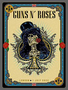LITHORATI - Guns N' Roses - Lithograph Database - 2020/2021/2022 